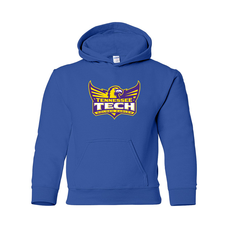 Youth Tennessee Tech Golden Eagles Gildan Heavy Blend  Hooded Sweatshirt